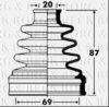 BORG & BECK BCB2858 Bellow, driveshaft